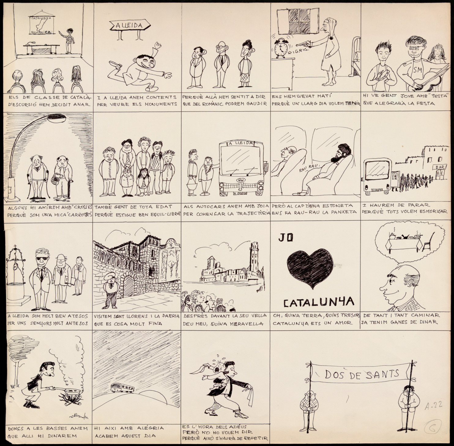 Col�lecci� d'auques de l'Arxiu Municipal del Districte de Sants-Montju�c